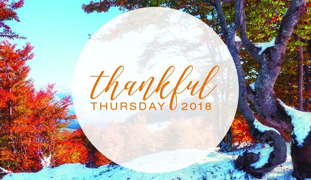 A Season for Gratitude – Thankful Thursday