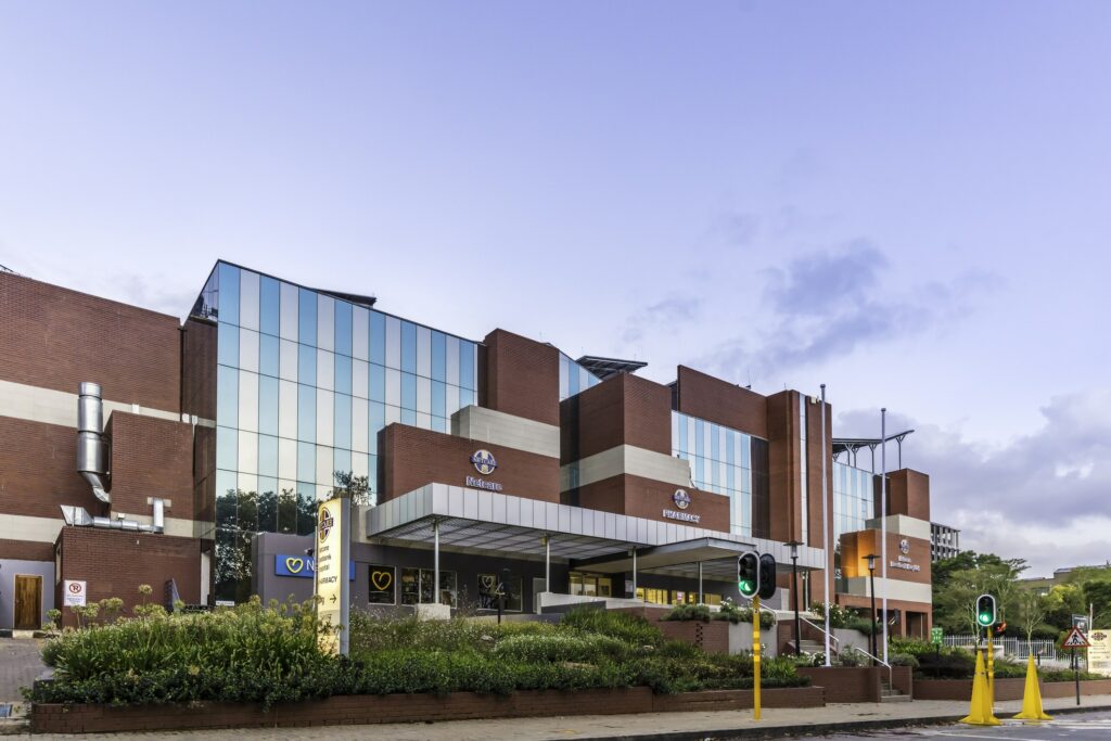 Netcare hospital in Rosebank, Johannesburg