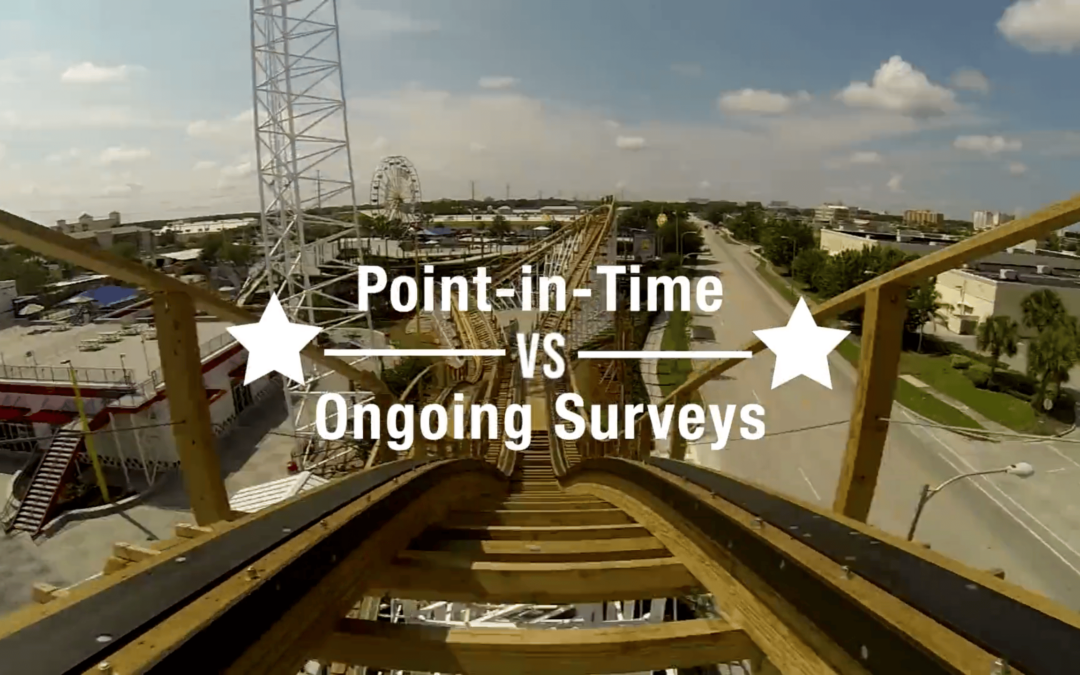 Point in Time vs. Ongoing Surveys: Who comes out on top?