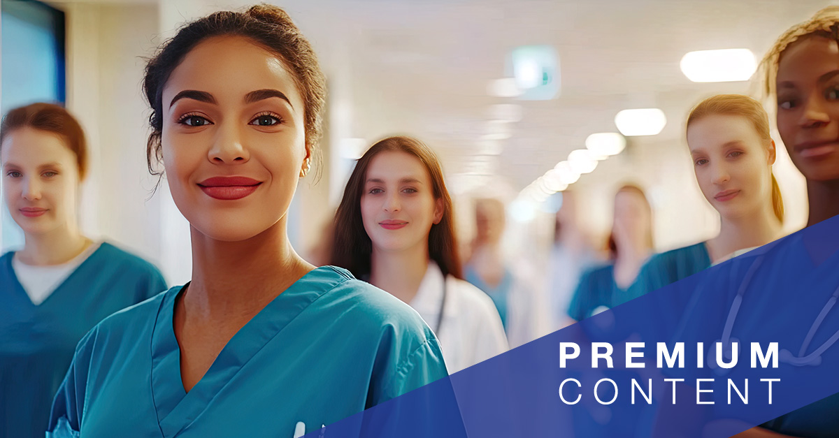 Confident care team following wellness best practices