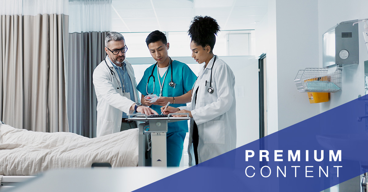 Medical staff staying informed of care plan